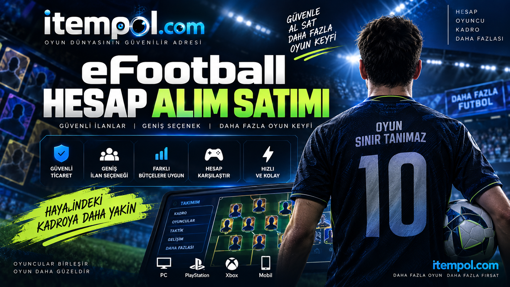 eFootball PES 2027 Hesap Alım Satım