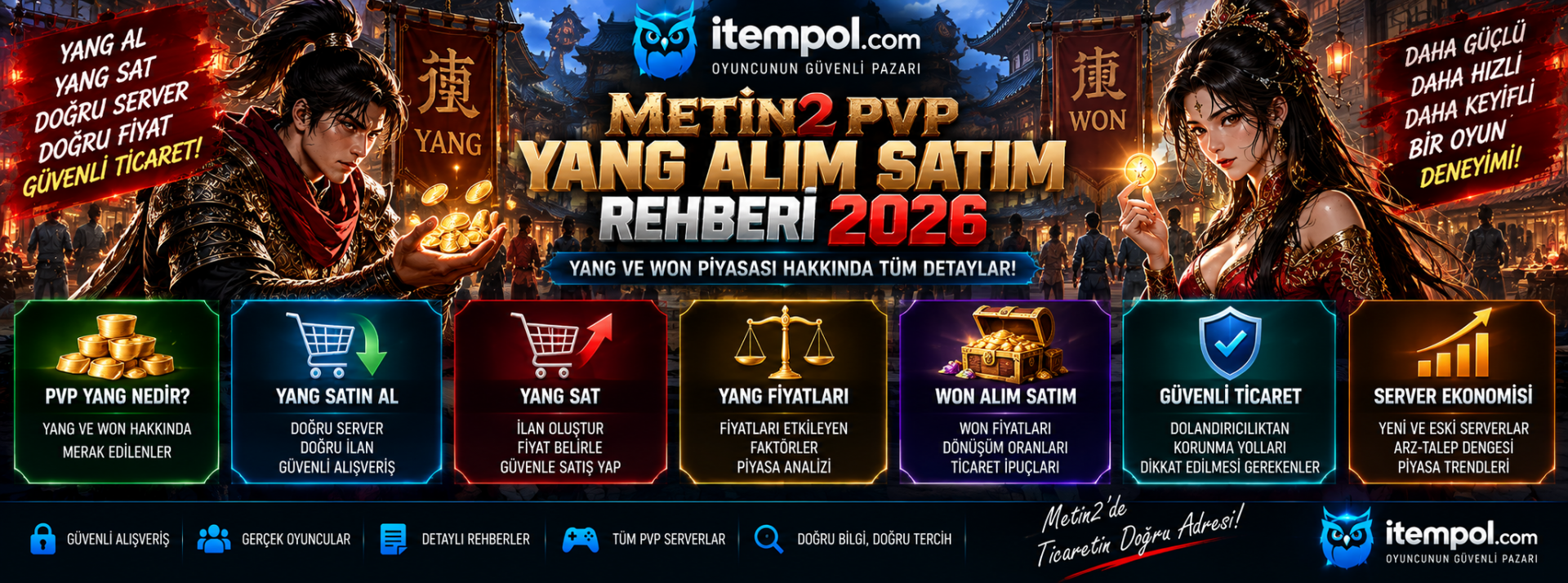 Metin2 PVP Yang Alım Satım 2026