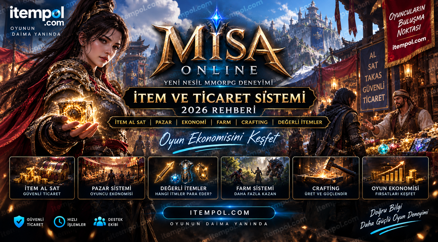 Misa Online İtem, Misa Online Ticaret, Misa Online İtem Al Sat, Misa Online Pazar, Misa Online Ekonomi