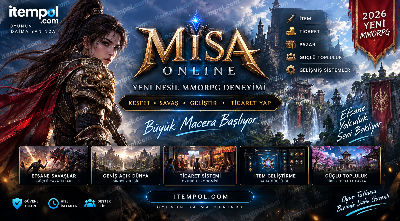 Misa Online Nedir? 2026 – İtem, Ticaret, Pazar ve Oyun Ekonomisi Rehberi