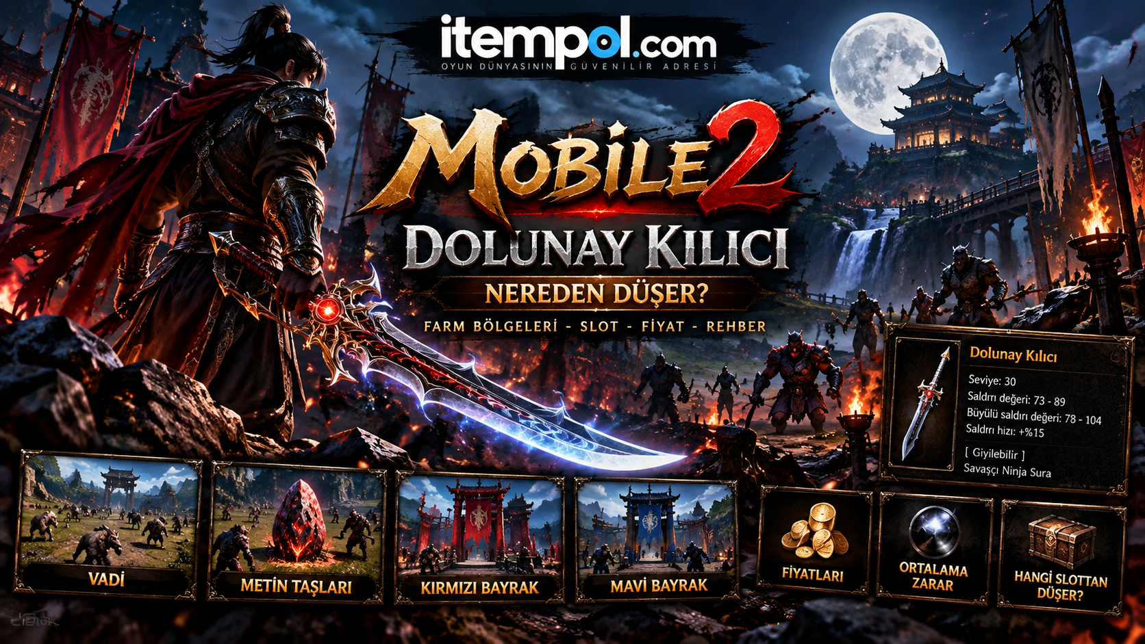 Mobile2 Dolunay Nereden Düşer? Dolunay Kılıcı ve Fiyat Rehberi 2026