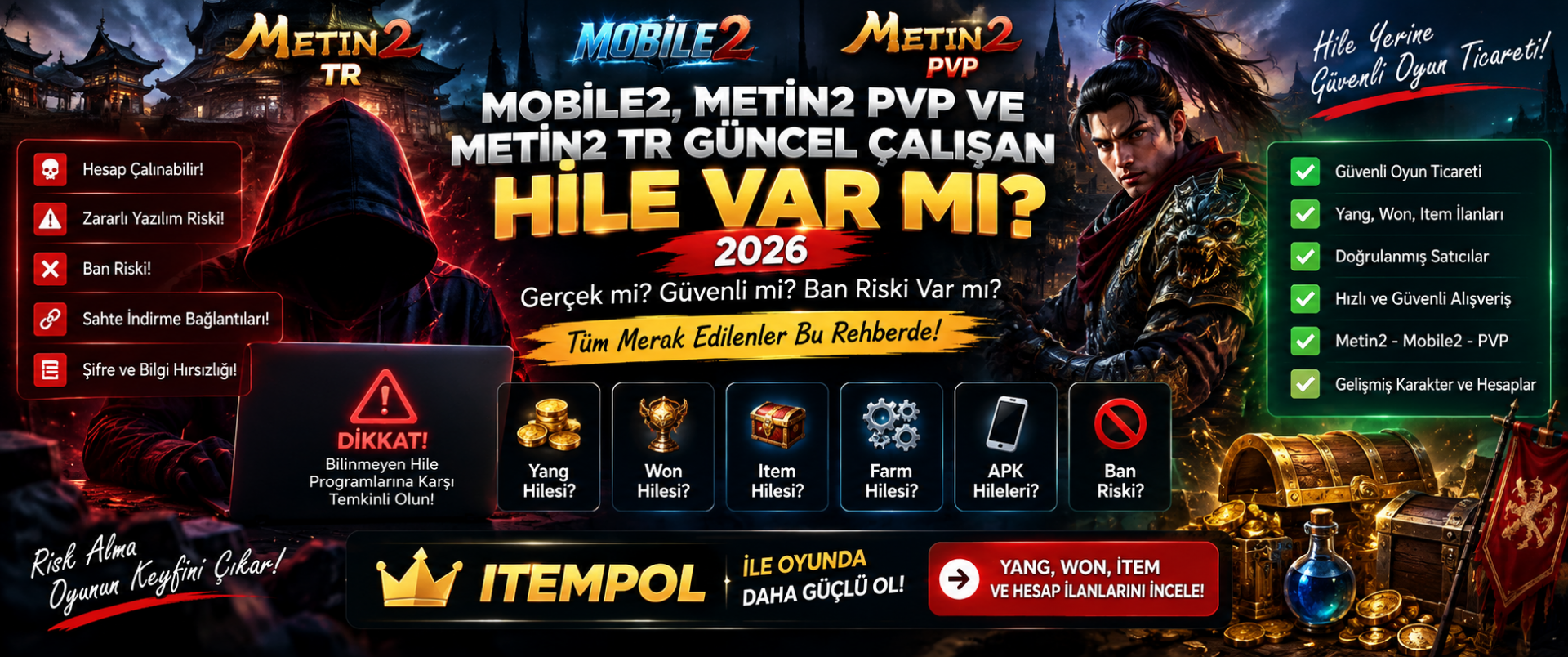 Mobile2 Hile, Metin2 PVP Hile, Metin2 TR Hile, Güncel Hile 2026