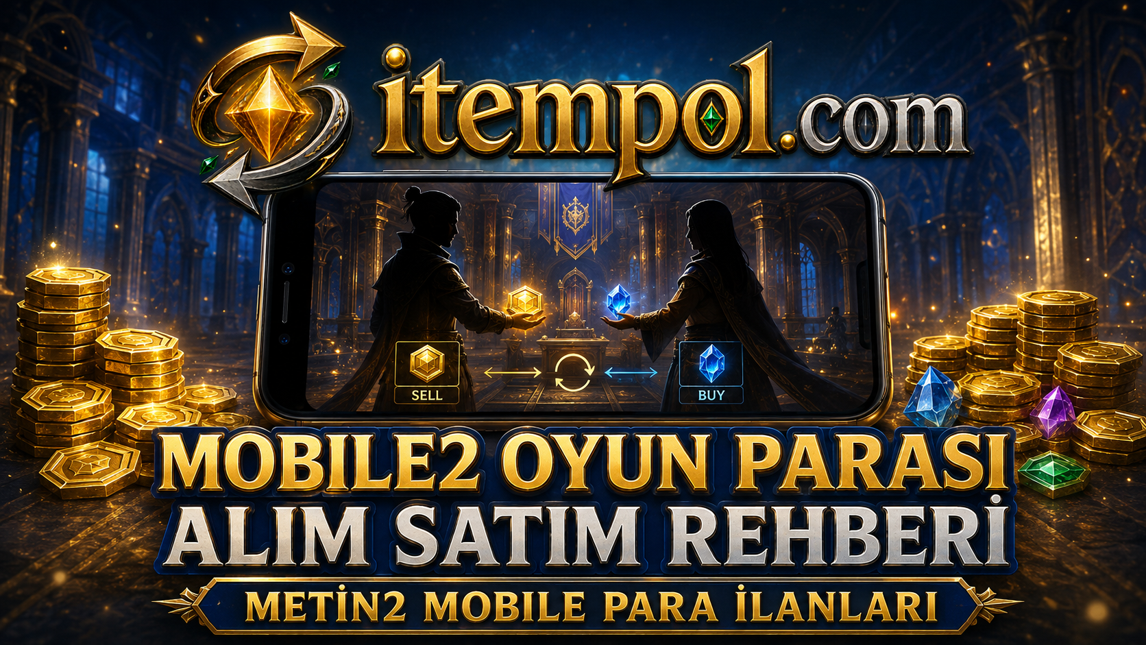 Mobile2 oyun parası, Mobile2 Global para, Metin2 Mobile para, Mobile2 para ilanları, itempol.com