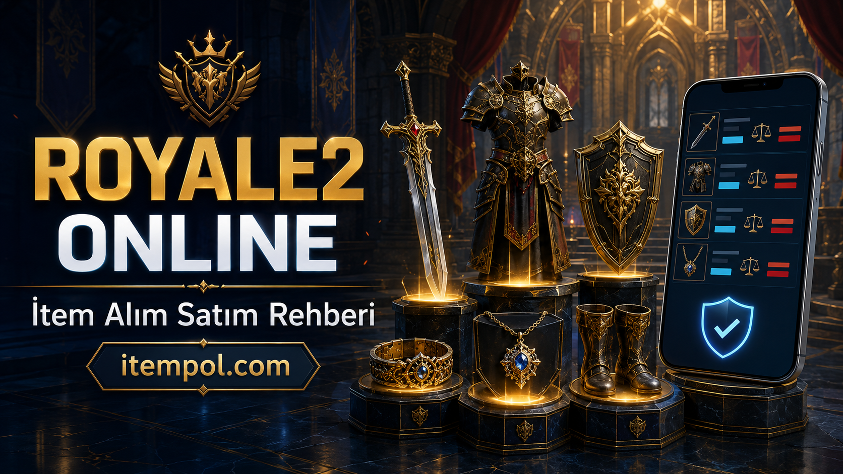 Royale2 Online İtem Satışı, Royale2 İtem, Royale2 İtem Fiyatları, Teos İtem, Pergamon İtem, Ephesus İtem