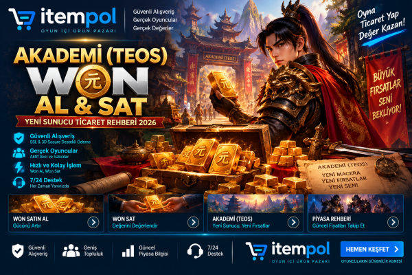 Akademi (Teos) Won Al Sat – Won Satın Al ve Fiyat Rehberi 2026