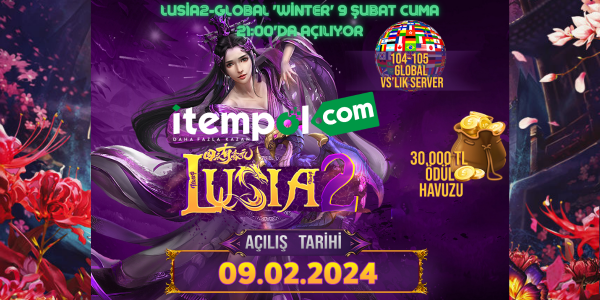 Lusia2-Global 'Winter' 9 Şubat Cuma 21:00'da Açılıyor