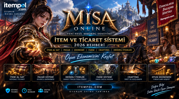 Misa Online İtem, Misa Online Ticaret, Misa Online İtem Al Sat, Misa Online Pazar, Misa Online Ekonomi