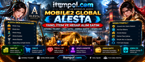 Mobile2 Alesta Yang Sat, Mobile2 Global Alesta, Alesta Yang, Alesta M, Alesta İtem, Alesta Hesap