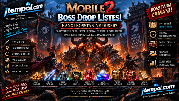 Mobile2 Boss Drop Listesi