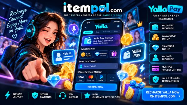 Yalla Pay Yükleme 2026: Yalla Bakiye ve ID ile Yükleme