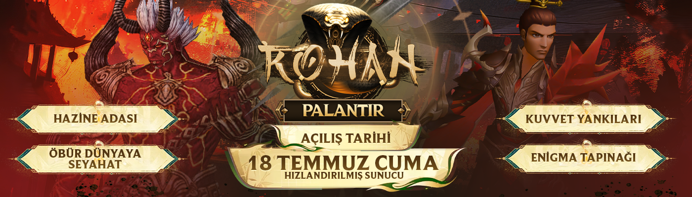 1-120 Efsane Sunucu Rohan2 Palandir Sizlerle
