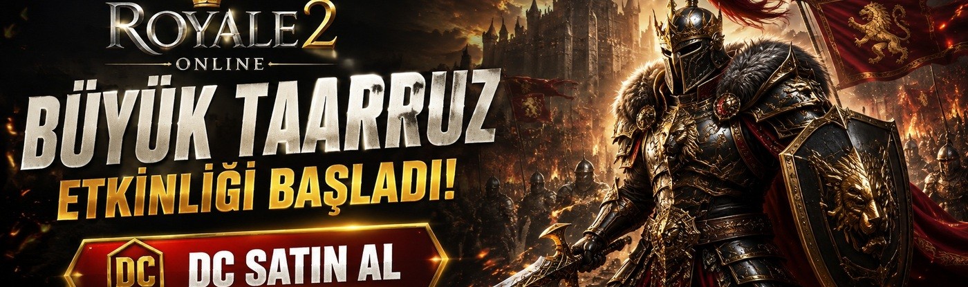 Royale2 Online Büyük Taarruz Etkinliği | DC Satın Al