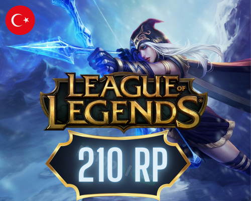 League Of Legends Riot Points 210 Rp Satın Al