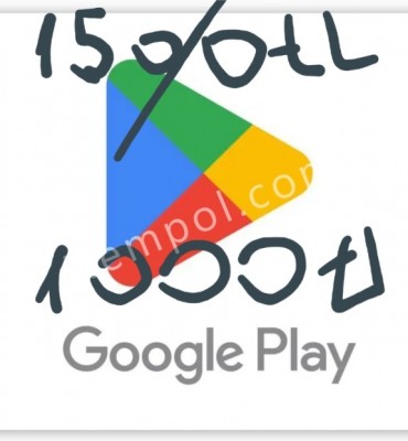 1500 tllik kod 1000 e verilecektir GOOGLE PLAY