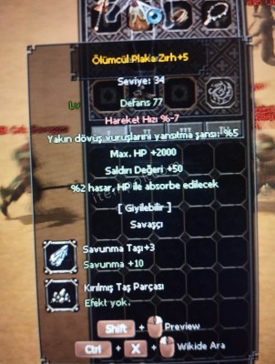 2K HP - 50 STR ÖLÜMCÜL