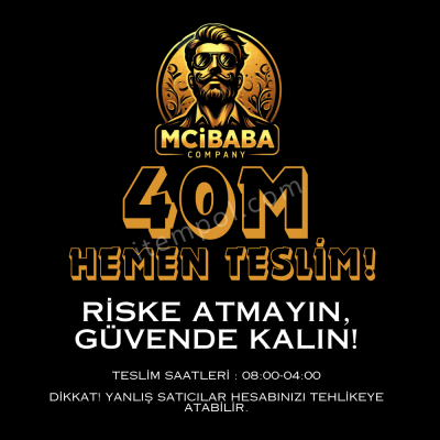 40M SİPARİŞ VER 5 DK DA TESLİM