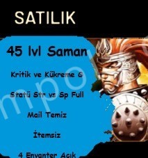 45 lvl Shaman