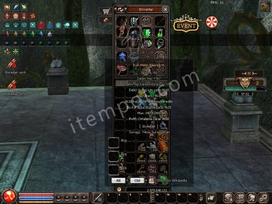 50 PvM Ortalama Zarar ruh metin bileziği