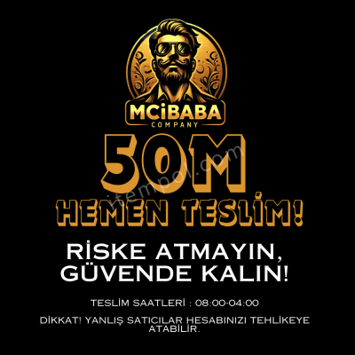 50M SİPARİŞ VER 5 DK DA TESLİM