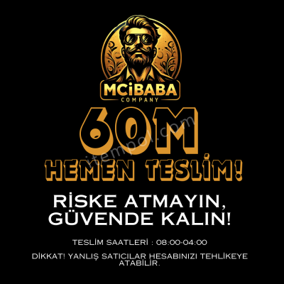 60M SİPARİŞ VER 5 DK DA TESLİM