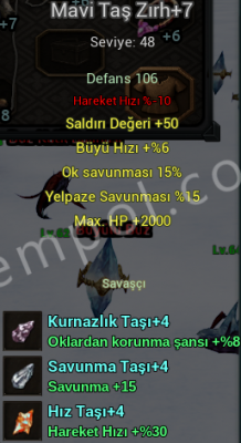 +7 MAVİTAŞ HP STR