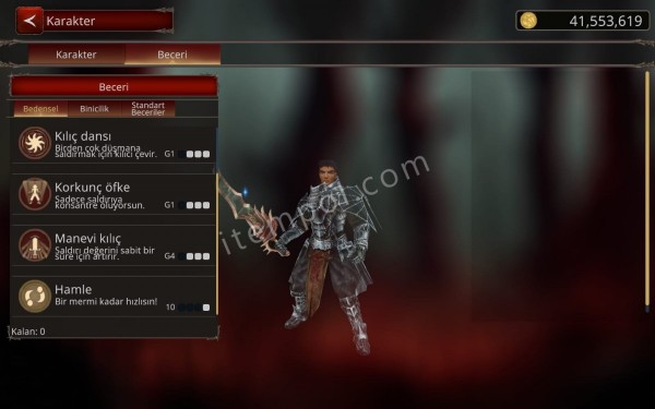 80 lvl savaşcı 75 lvl şaman