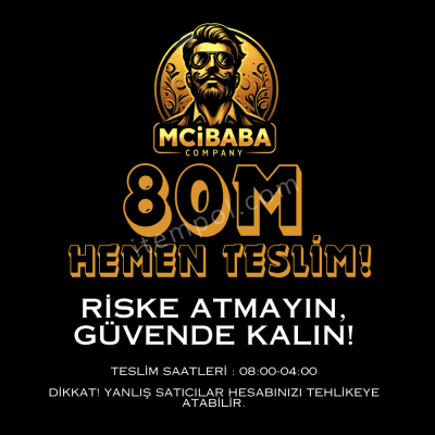 80M SİPARİŞ VER 5 DK DA TESLİM