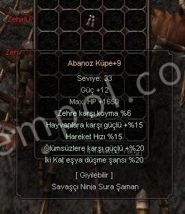 +9 ABONOZ KÜPE FARMLIK ELİT