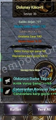 +9 dolunay 43 ortalama