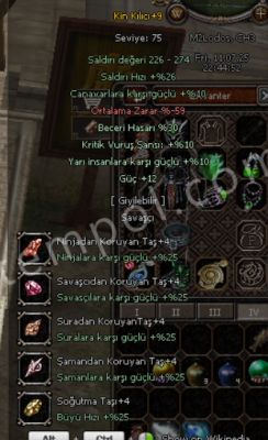 +9 KİN 30 BECER GÜÇ YARI KRİTİKLİ
