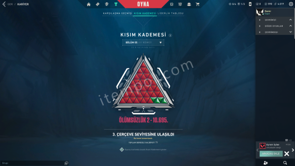 ACİL BETADAN BERİ AÇIK İMMO 10K GÖRMÜŞ ALTIN AFET HANÇER ASİL VANDAL VE YAĞMACIASİLPHANTOM HESAP