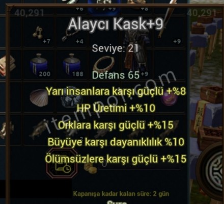 Alayci kask +9