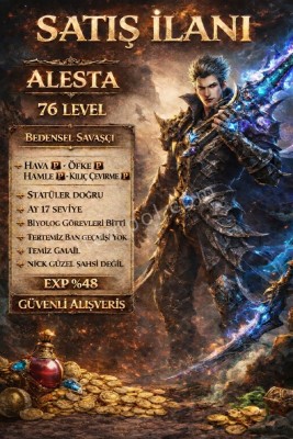 ALESTA 76 LEVEL BEDENSEL