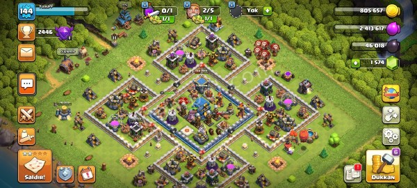 Clash 12bb 1500 taş