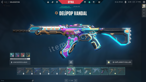 Delipop Vandalli Efsane Hesap + GARANTİ