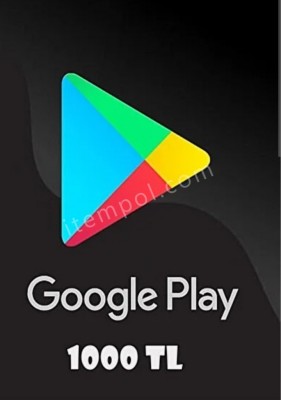 Google play 1000 tl hediye kodu