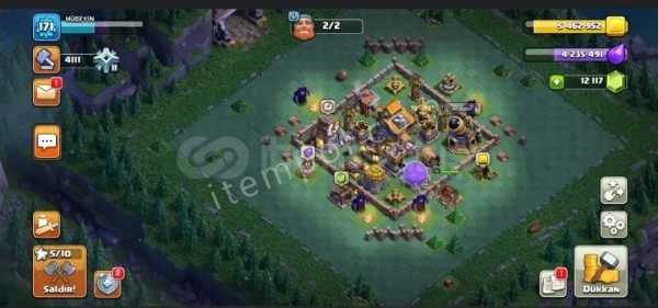 Satılık Coc hesabı herşey max