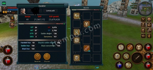 TUVA SERVERİNDE 41 LV 2 G Lİ BÜYÜLÜ SİLAH SURA TEMİZ