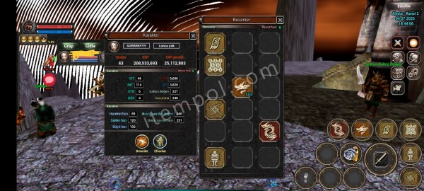 WS CANAVARI 43 LVL ŞAMAN 1 P 1 G8